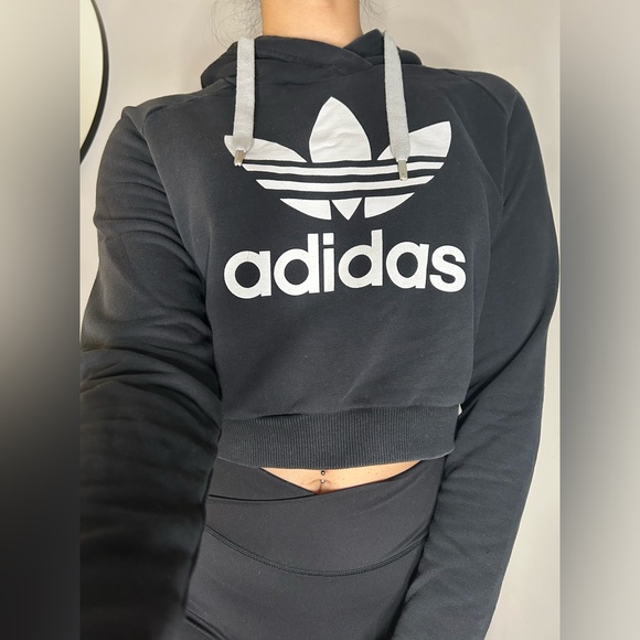 Cropped Adidas Hoodie - Picture 1 of 5